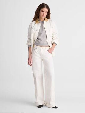 NWT Madewell x Benjamin Talley Smith The Coolidge Low-Rise Wide-Leg Jean